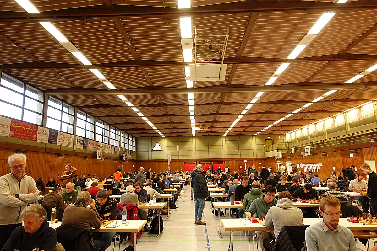 Turniersaal in der Bundschuhhalle